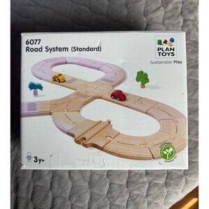 Plan Toys 6077 road system (standard) like new